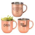 DST37831 17Oz Mosconi Copper Plated Moscow Mule Mug With Custom Imprint